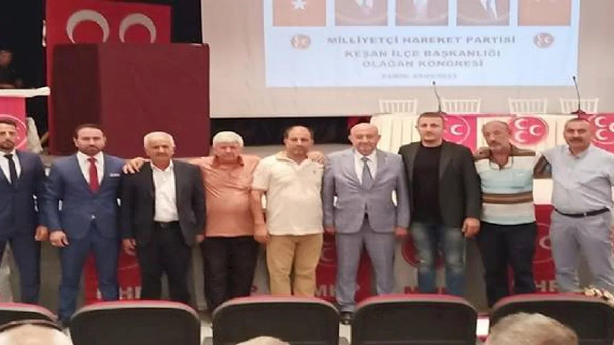 Keşan MHP’de Adnan İnan güven tazeledi