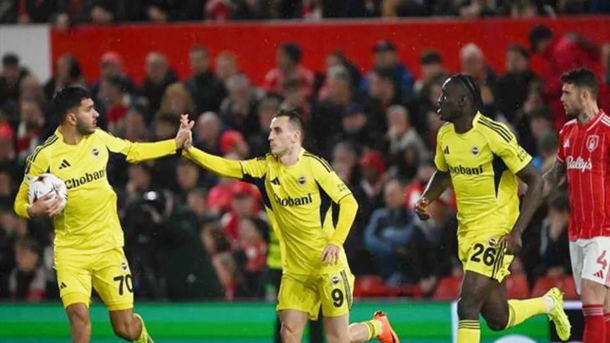 Nottingham Forest 1-2 Fenerbahçe (Maç Sonucu) Fener Avrupa'ya veda etti!