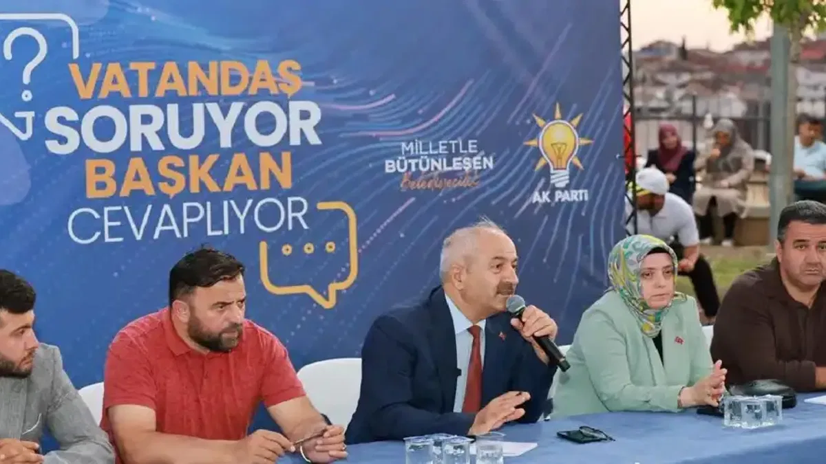 Kocaeli Gebze’de mahalle buluşmaları yoğun ilgi görüyor