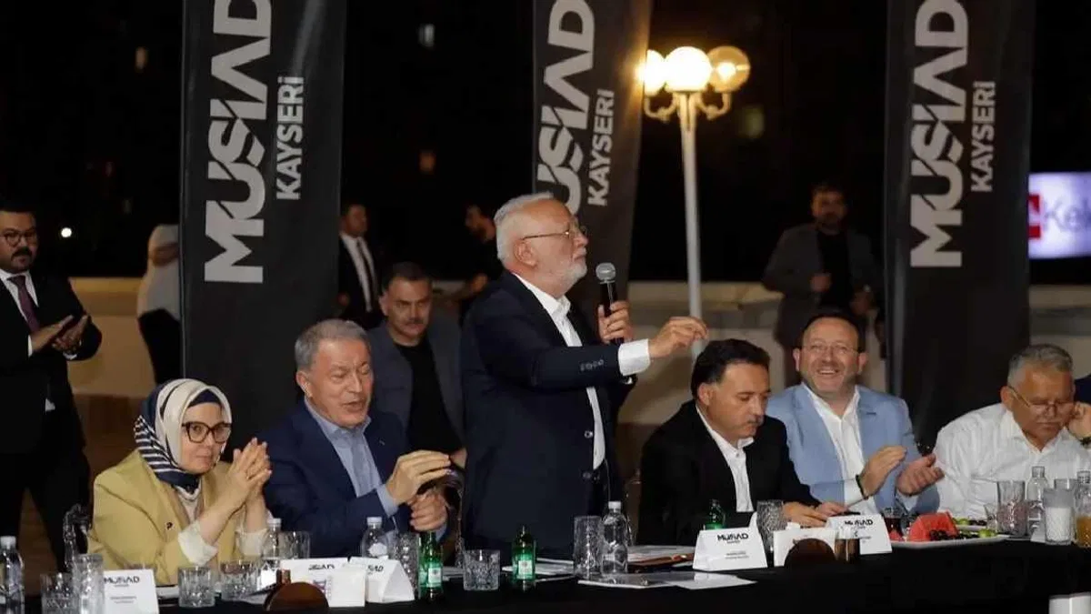 MÜSİAD Kayseri Memduh Büyükkılıç'ı ağırladı