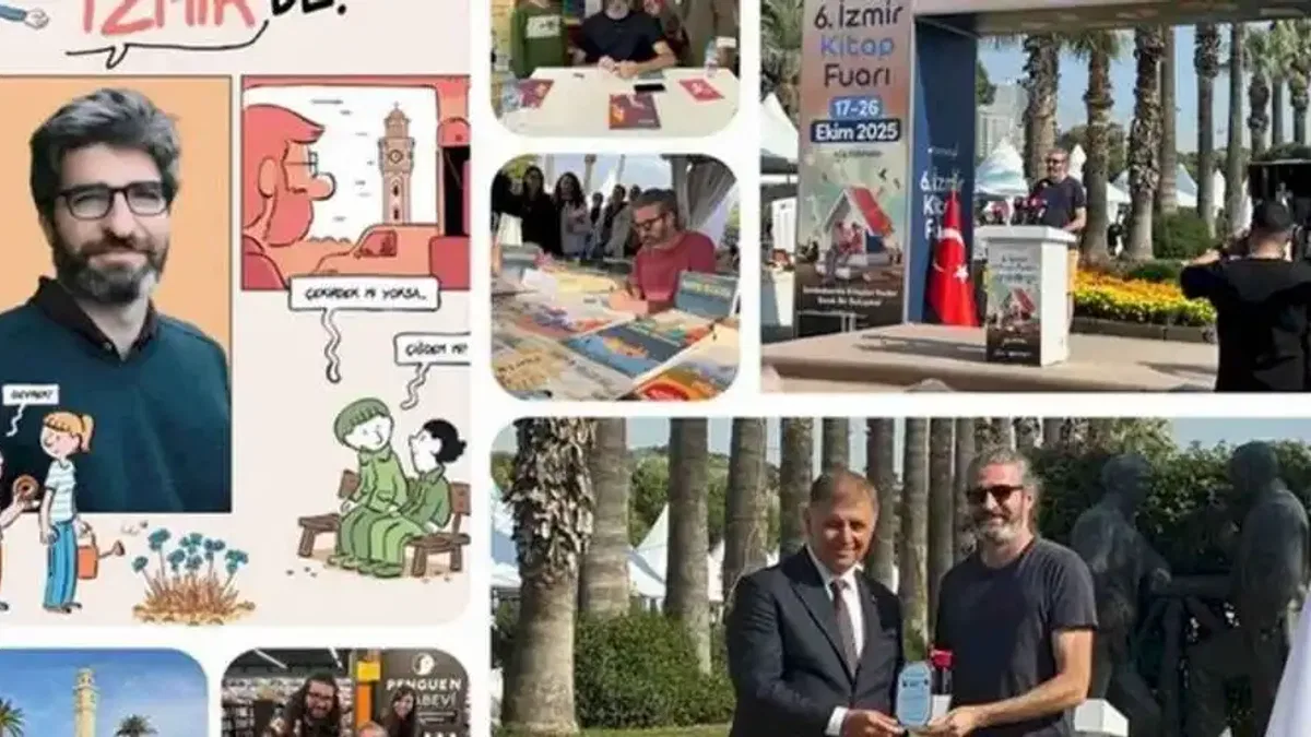 Ödüllü çizer Fabien Toulmé ilk kez İzmir'de