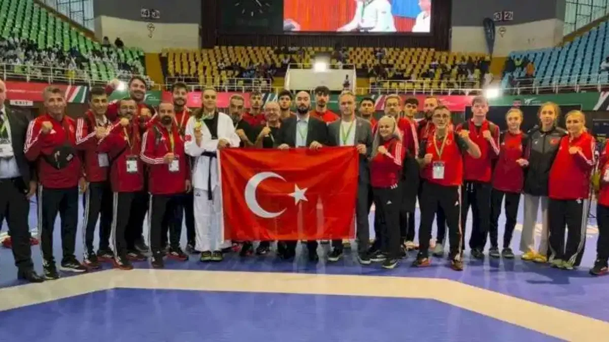 Tekvando'da milli sporcumuz dünya şampiyonu oldu