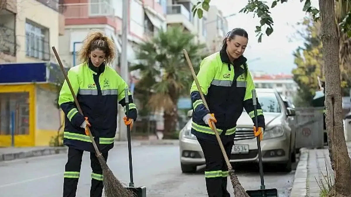 Konak'ın sokakları kadınlara emanet