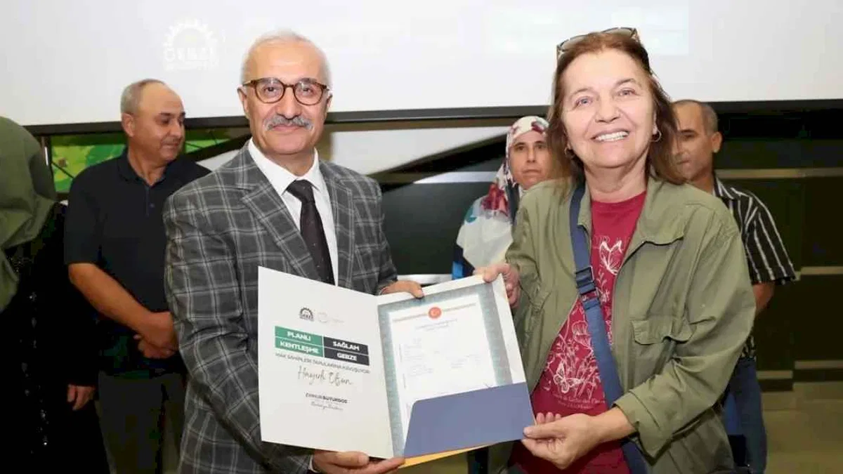 Gebze’de 843 hak sahibi tapularına kavuştu
