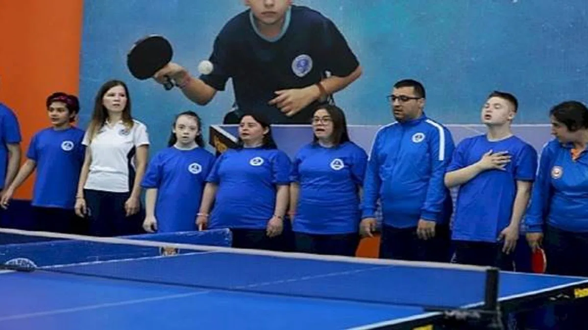 Büyükşehir'den özel sporcuların masa tenisi turnuvası