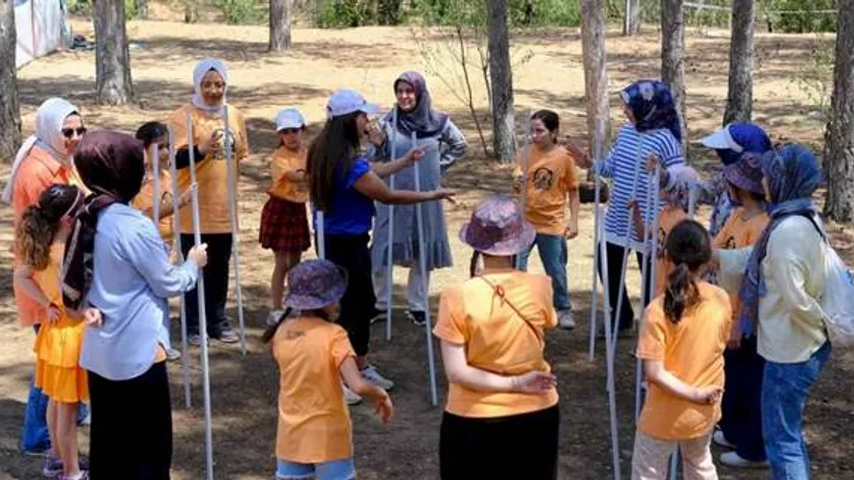 Konya’da “Anne-Kız Oyun Kampı”