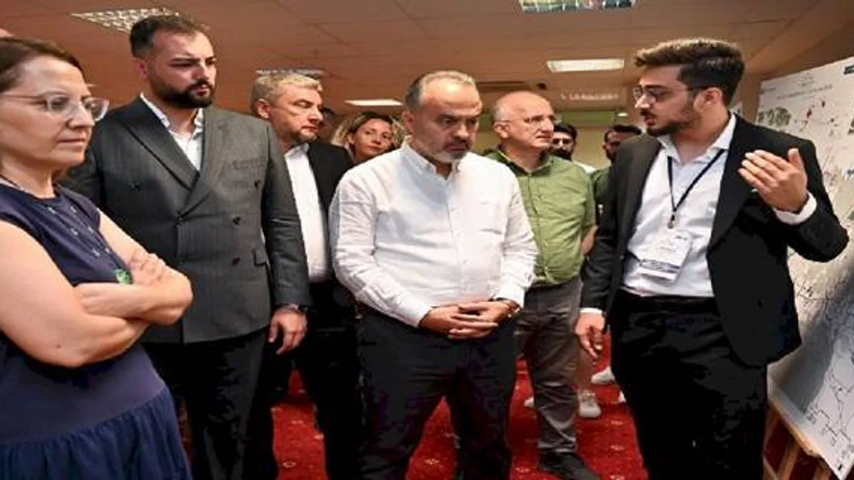 Bursa'nın peyzaj alanlarına genç bakış