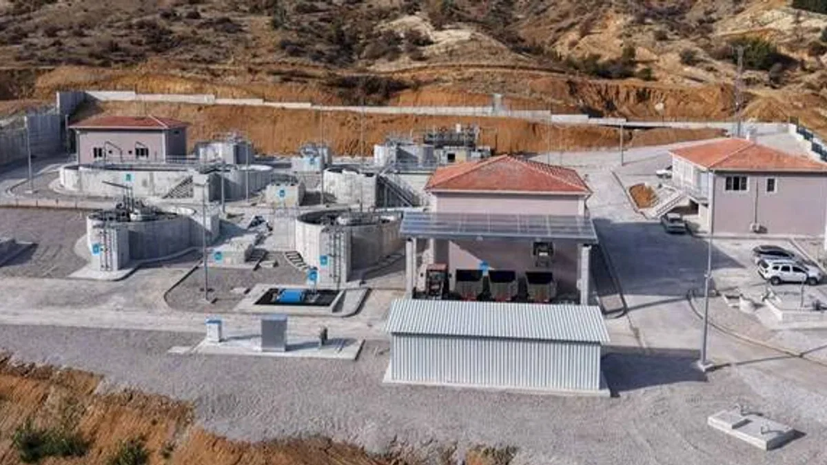Kahramanmaraş'ta 210 Milyon TL’lik Arıtma Tesisini Hizmete Alındı