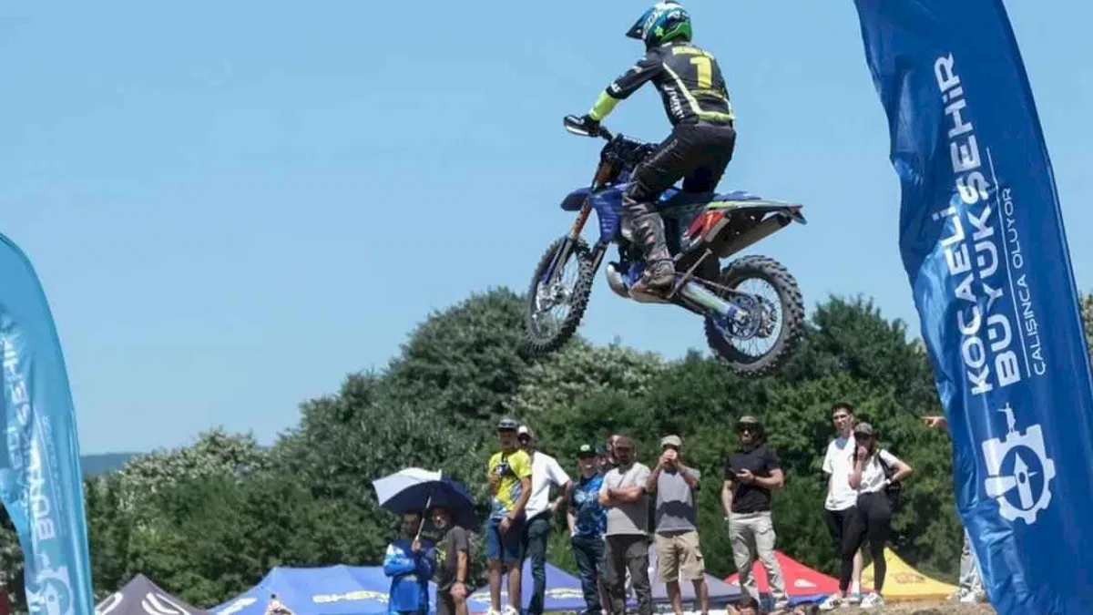 Kocaeli'de Süper Enduro Şampiyonası heyecanı