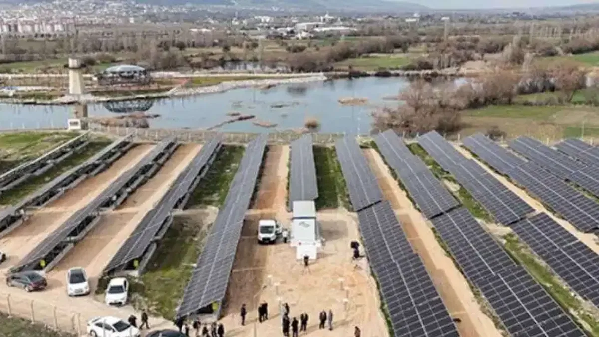Kütahya'da bu GES yıllık 20 milyon TL tasarruf sağlayacak