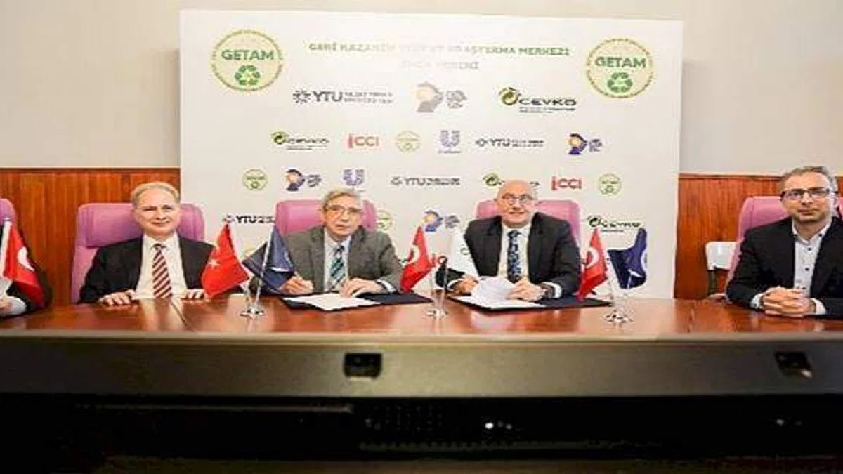 Türkiye'nin İlk Geri Kazanım Test ve Araştırma Merkezi'nde İmzalar Atıldı