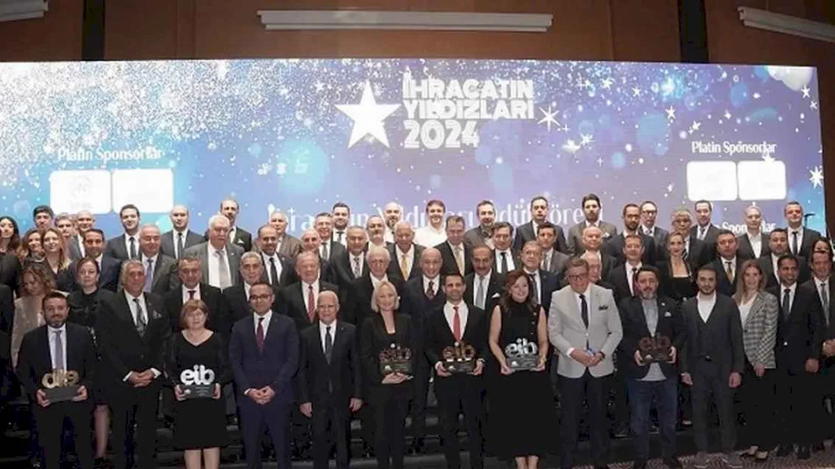 2024 ihracatının yıldızları ödüllerine kavuştu