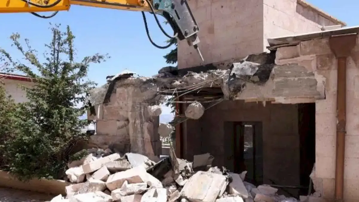 Kapadokya Alan Başkanlığı'ndan 'kaçak' mücadelesi