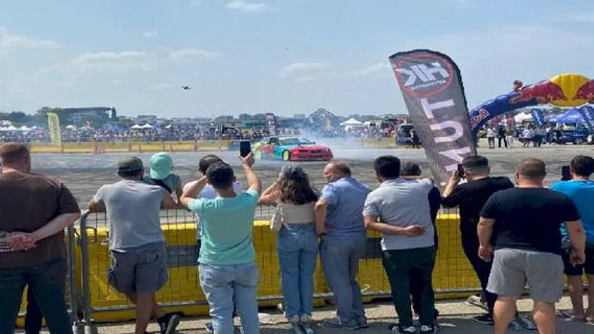 Bursa'da drift ve tuning ile adrenalin dolu saatler