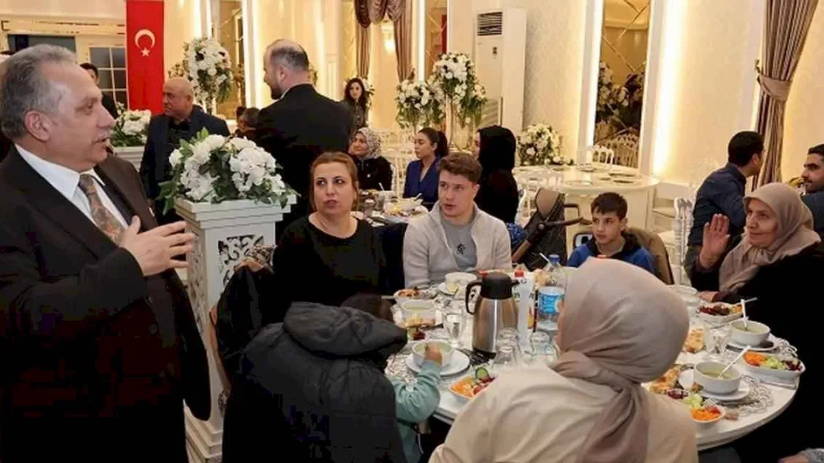 Kayseri Talas'tan şehit ailelerine iftar