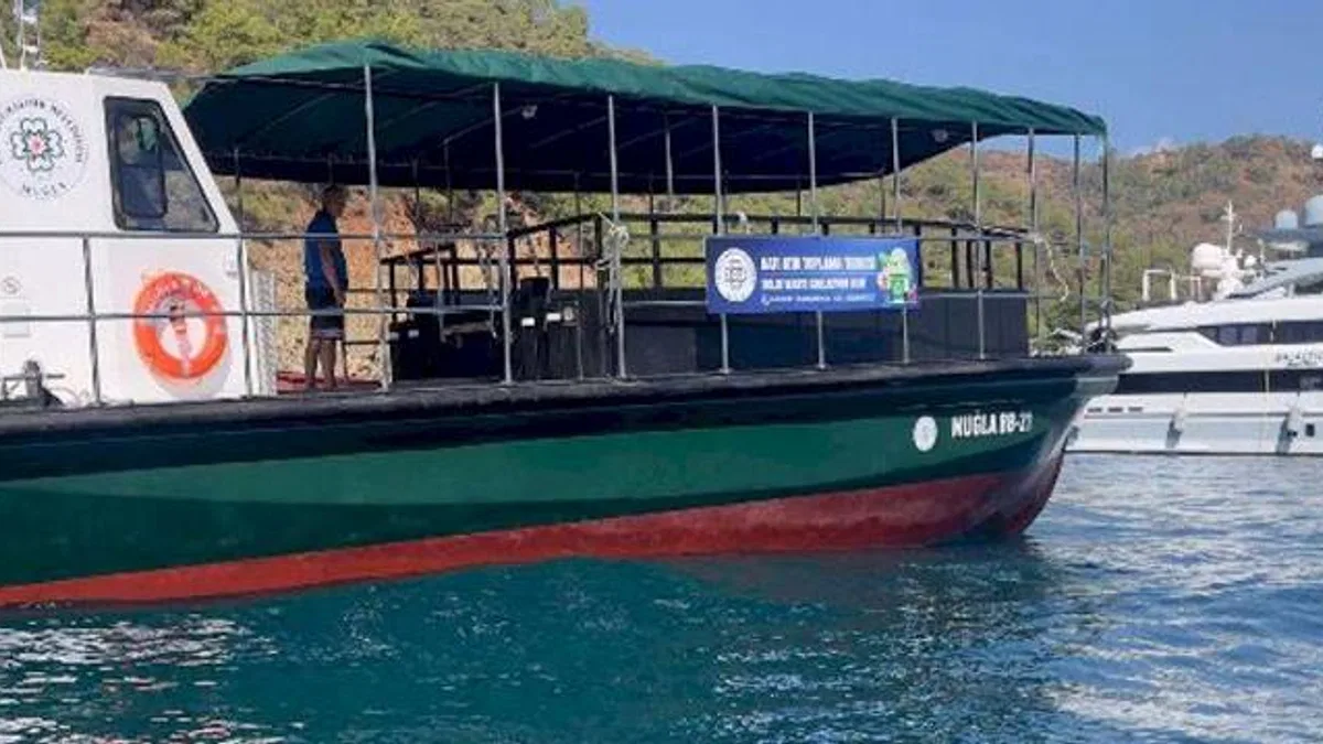 Muğla atık alım teknelerini arttırdı