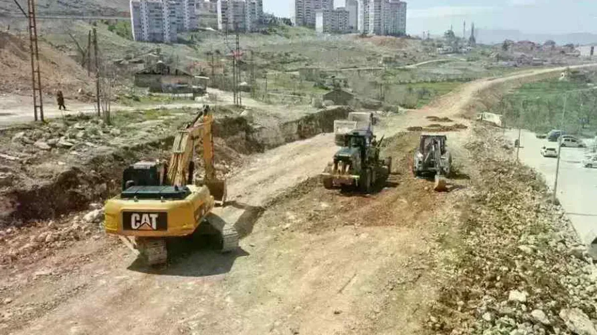 Malatya'da Beydağı ve Yamaç Mahalleleri modern yolla buluşuyor