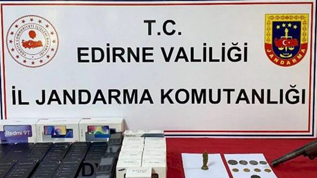 Keşan’da kaçakçılık operasyonu