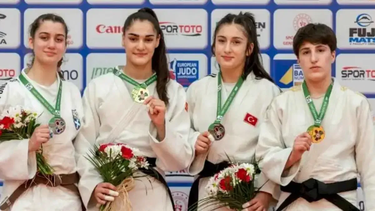 Konya'ya judoda 6 madalya birden
