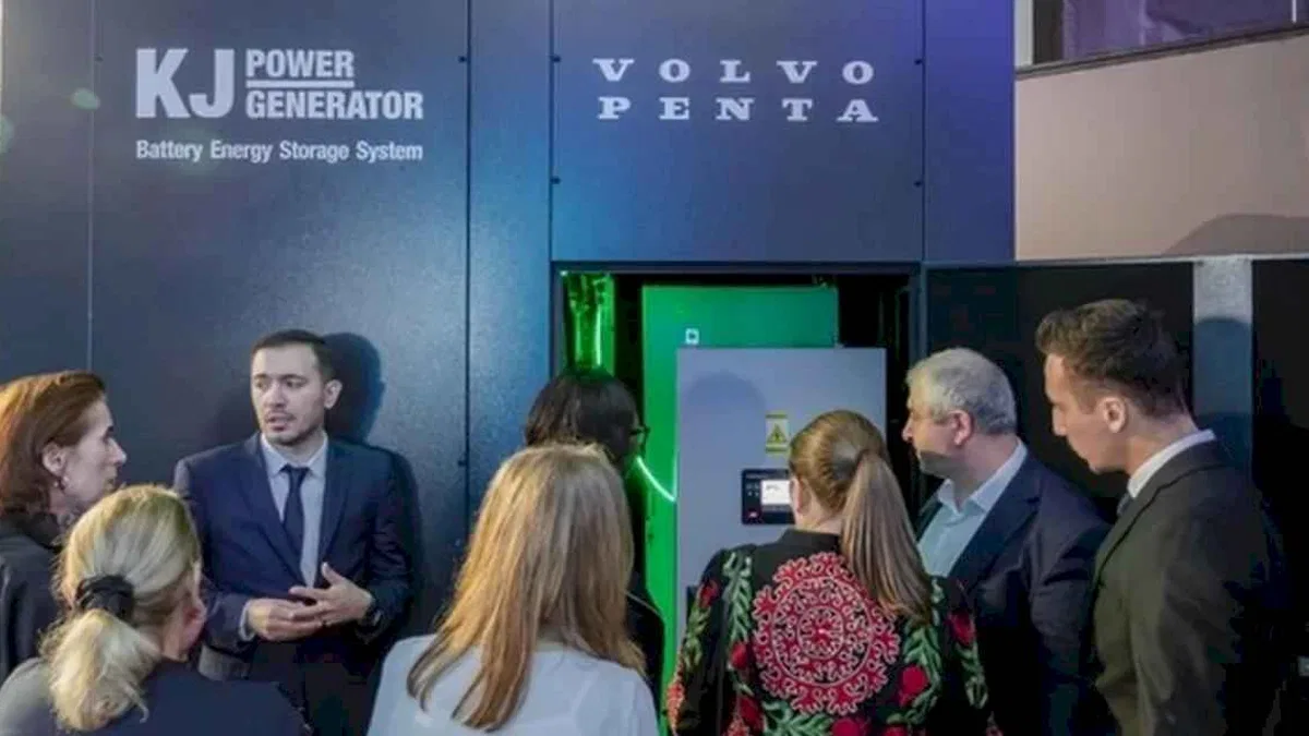 KJ PowerGenerator ve Volvo Penta’dan 540 kWh’lik yeşil enerji devrimi
