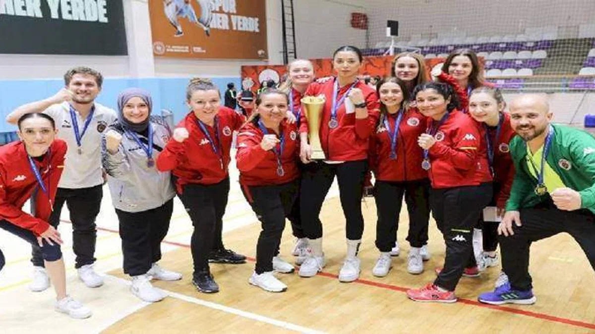Üç kez üst üste Türkiye Şampiyonu oldular