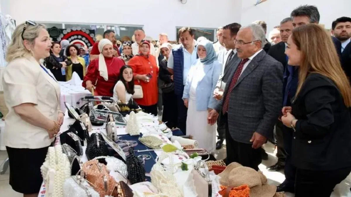 Ordu Fatsa’da ORMEK kursiyerlerinden yıl sonu sergisi
