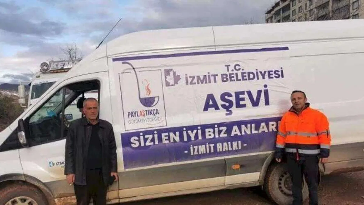 Depremzedeler İzmit Belediyesini unutmadı