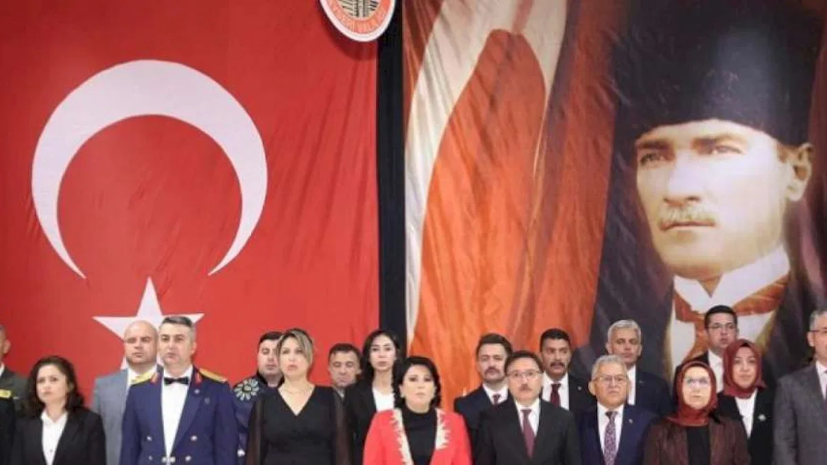 Kayseri Valiliği'nden 100'üncü yıl resepsiyonu