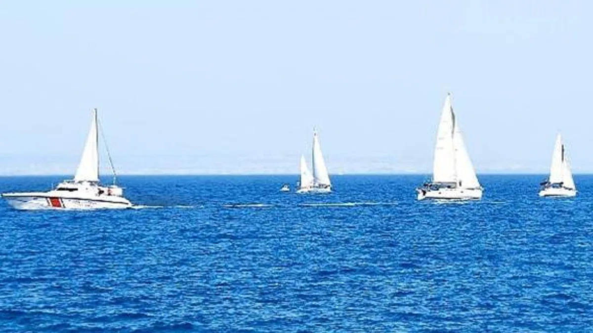 Likya Cup Yelkenli Yat Yarışları Başladı
