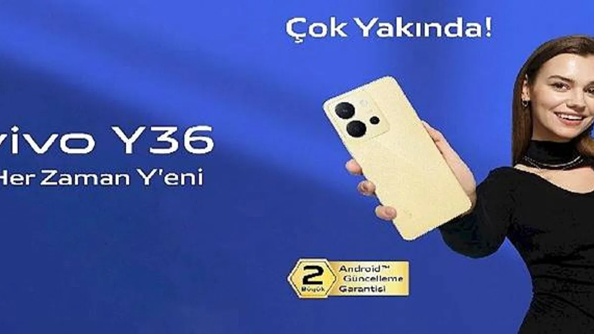 vivo Y Serisi'nin yeni yıldızı Y36 geliyor
