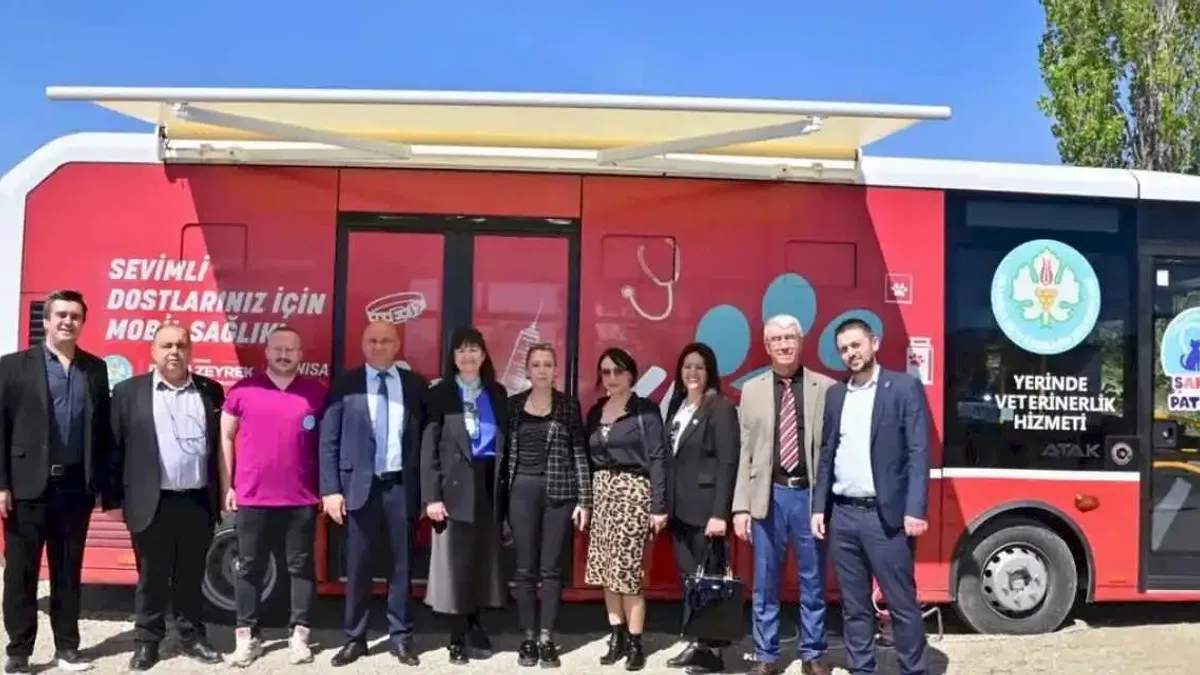 Manisa'da 'Vetbüs' ilçelerde hizmette