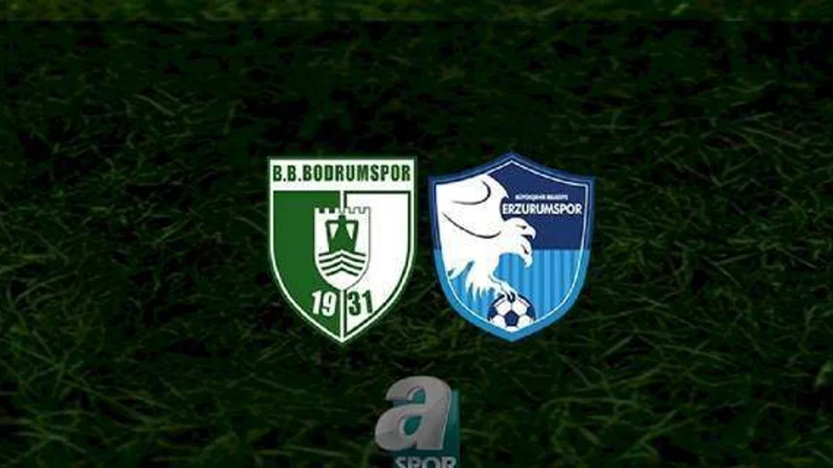 Bodrumspor - Erzurumspor maçı ne zaman, saat kaçta ve hangi kanalda? | TFF 1. Lig