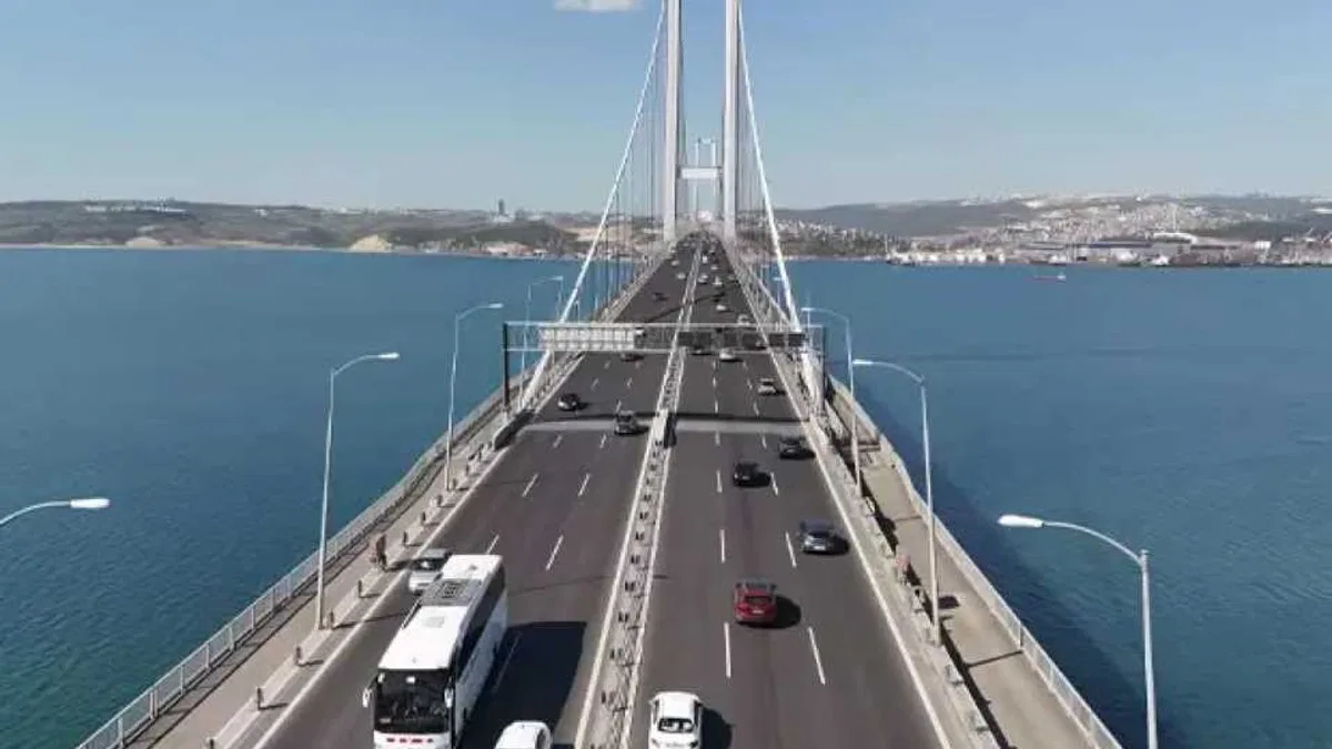 2025 yılında köprülerden 1 milyar 122 milyon araç geçti