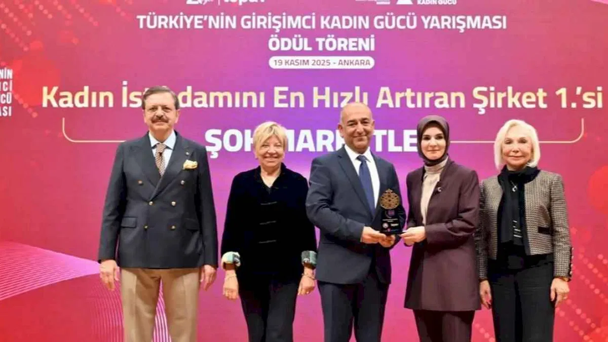 ŞOK Marketler’e 'Kadın İstihdamını En Hızlı Artıran Şirket' Ödülü