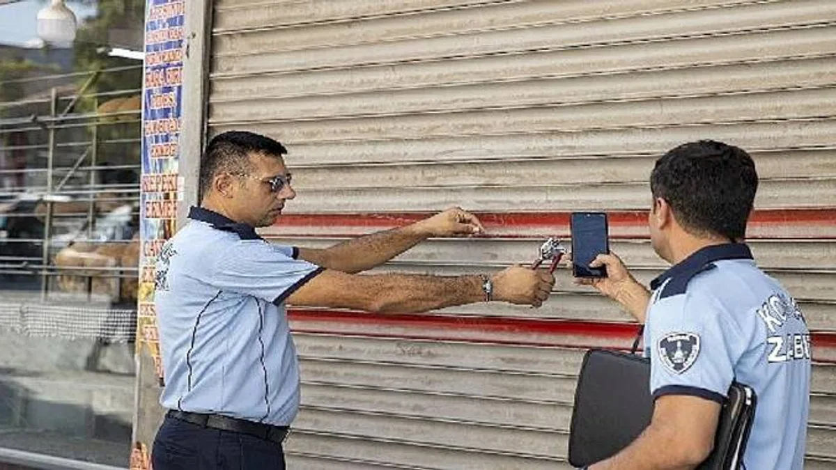 Konak'ta kaçak işyerine geçit yok