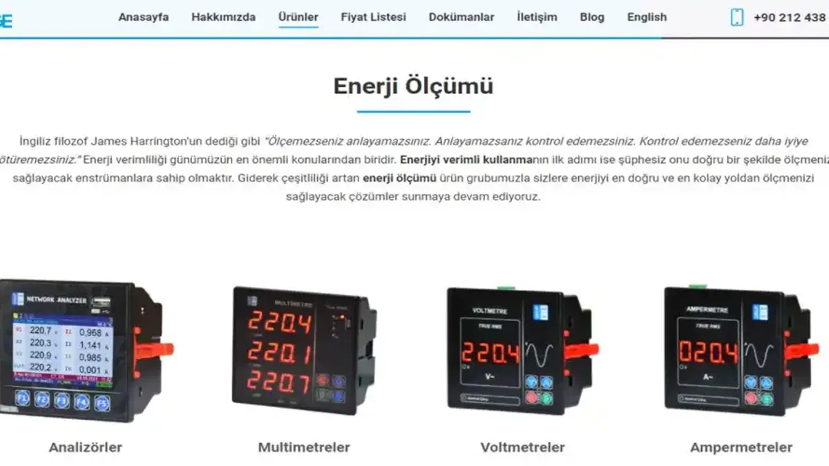 Enerji Verimliliğinde Temel Aracı: Enerji Ölçüm Cihazları ve İzleme Sistemleri