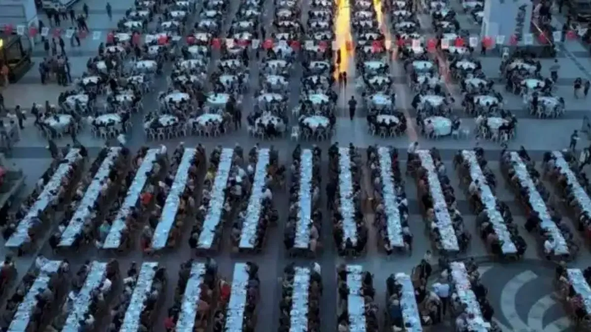 Manisa'da iftar sofraları 100 bin kişiye ulaşacak