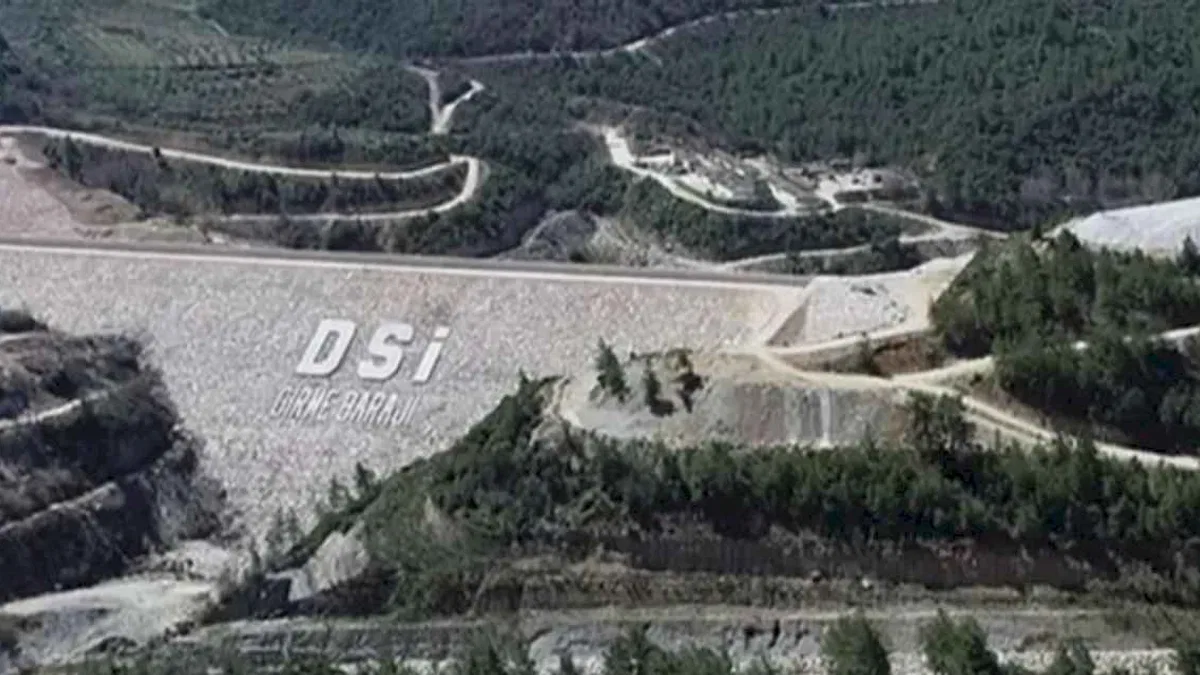 Muğla’nın Bereketli Topraklarını Suyla Buluşturacak Girme Barajı’nda Su Tutulmaya Başlandı