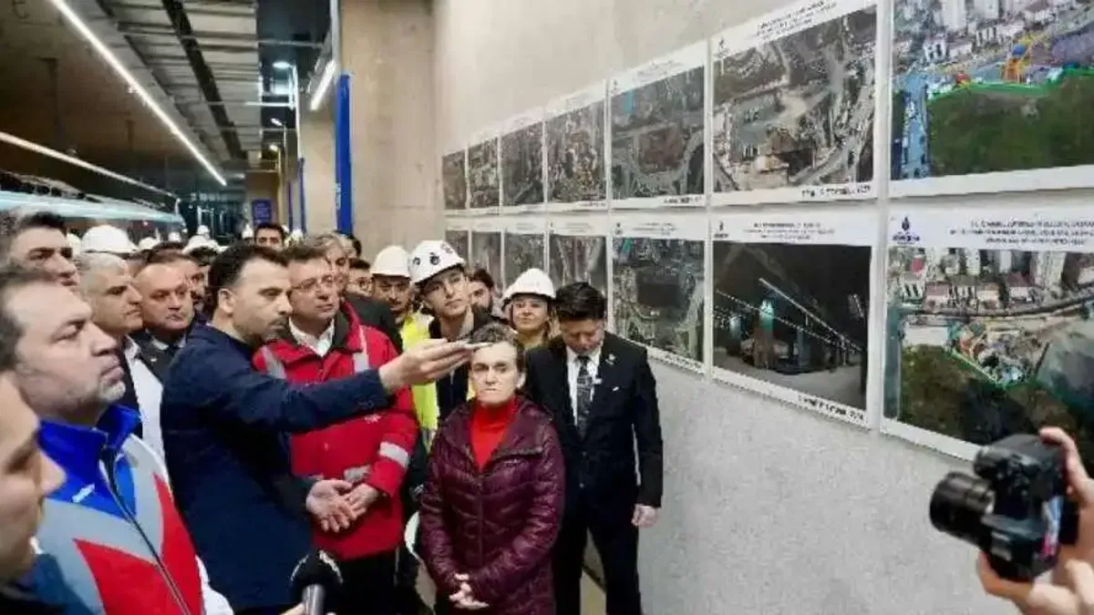 Ümraniye-Ataşehir-Göztepe Metro Hattı’nda test sürüşü