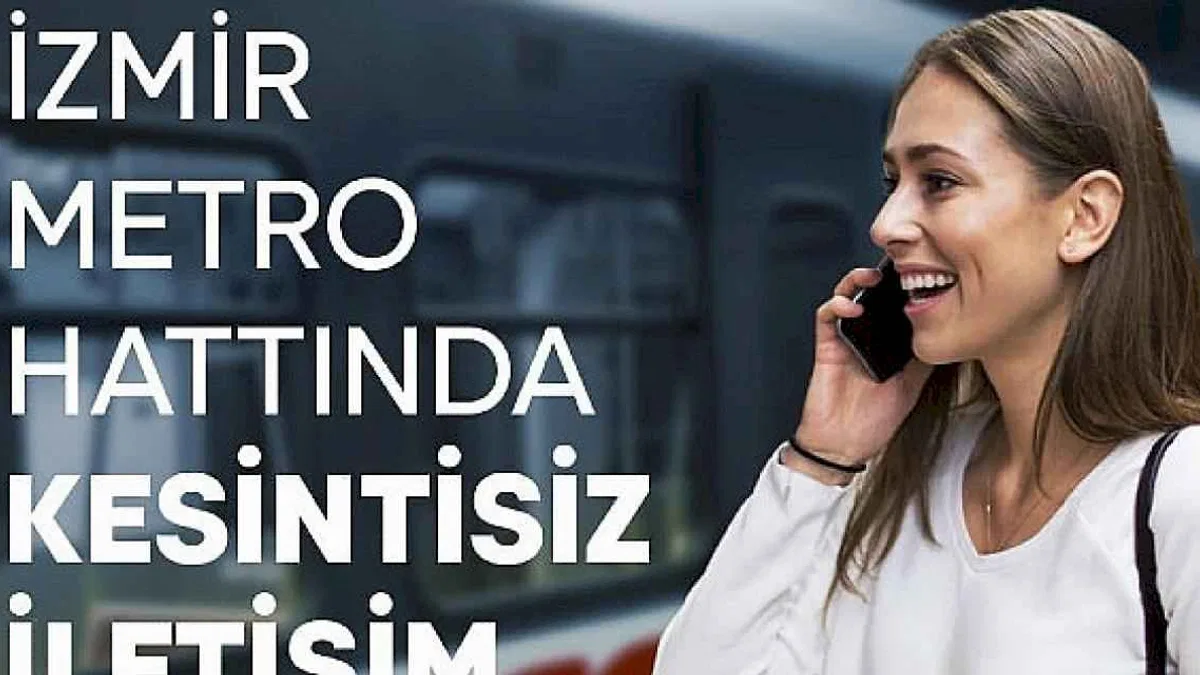 İzmir Metrosu'nda kesintisiz iletişim dönemi başlıyor