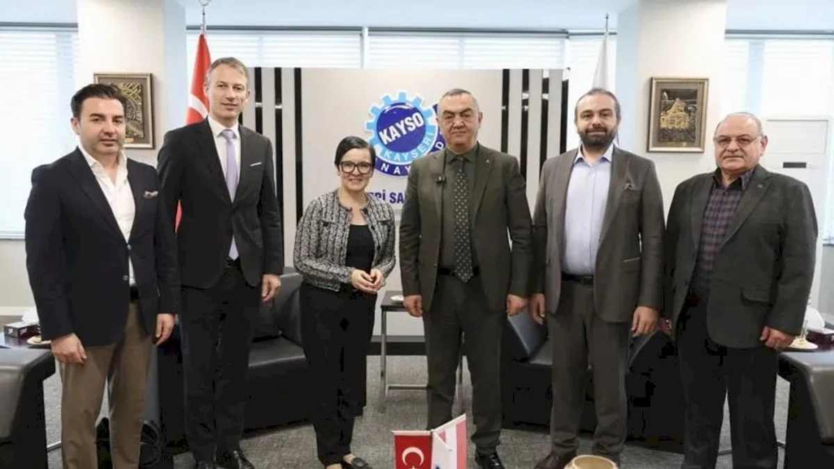 KAYSO Avusturya Büyükelçisi'ni ağırladı