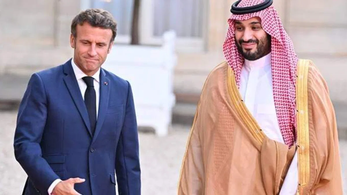 Selman, Macron ile bölgesel gelişmeleri görüştü