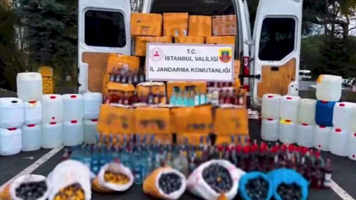 17 ilde on binlerce litre sahte alkol ele geçirildi!