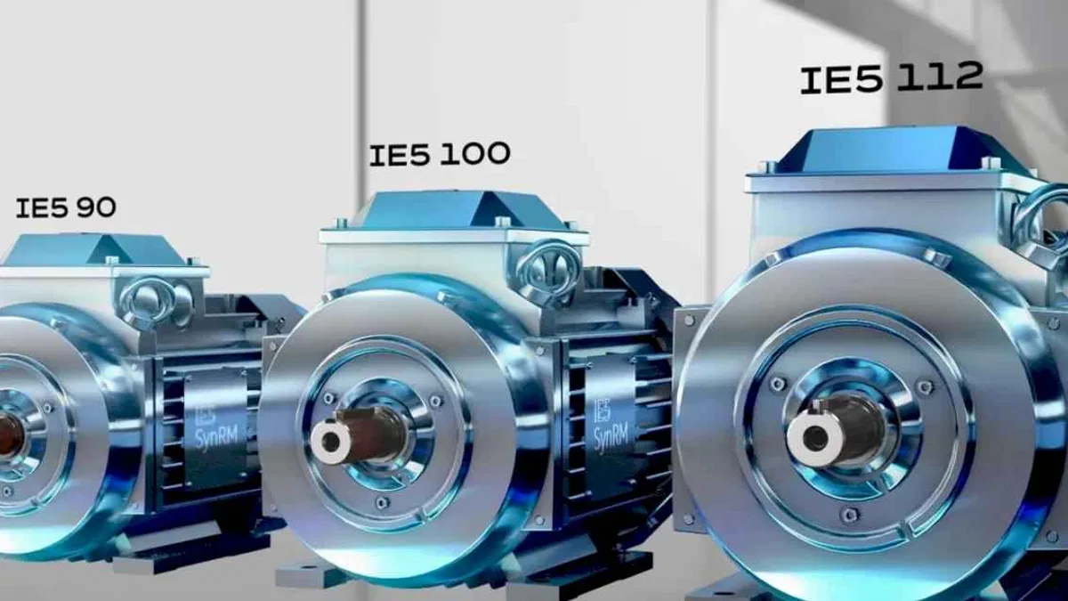 ABB’nin Yeni IE5 SynRM Motorlarıyla Yüzde 40 Enerji Tasarrufu