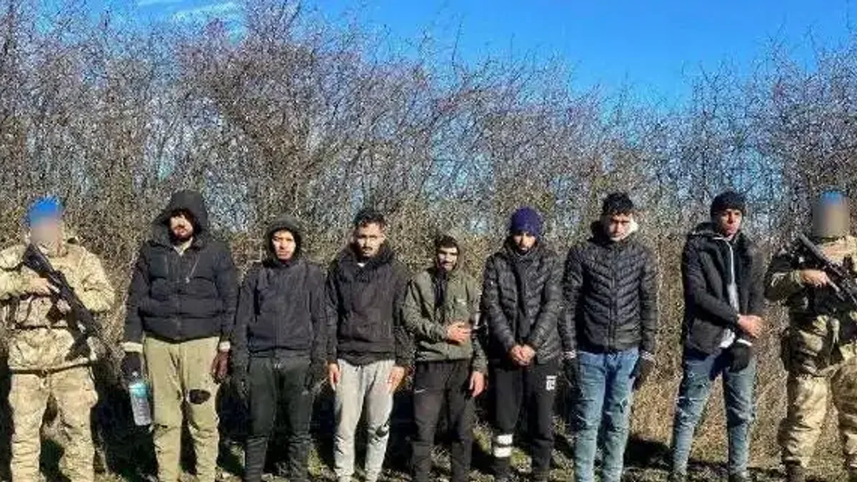 Edirne'de göçmen kaçakçılığı operasyonu
