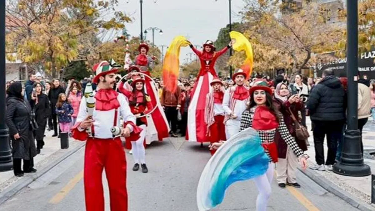 Denizli’de Yılbaşı Festivali coşkuyla başladı
