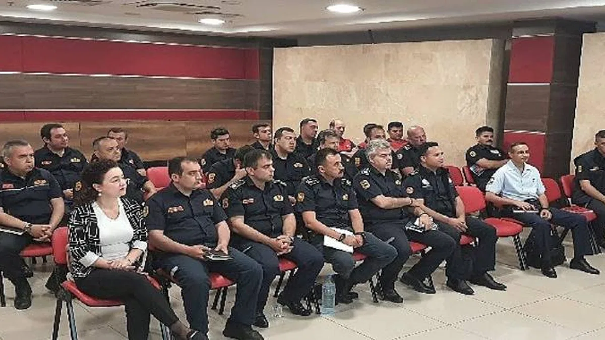 Büyükşehir İtfaiyesi'ne Yangın Eğitimi