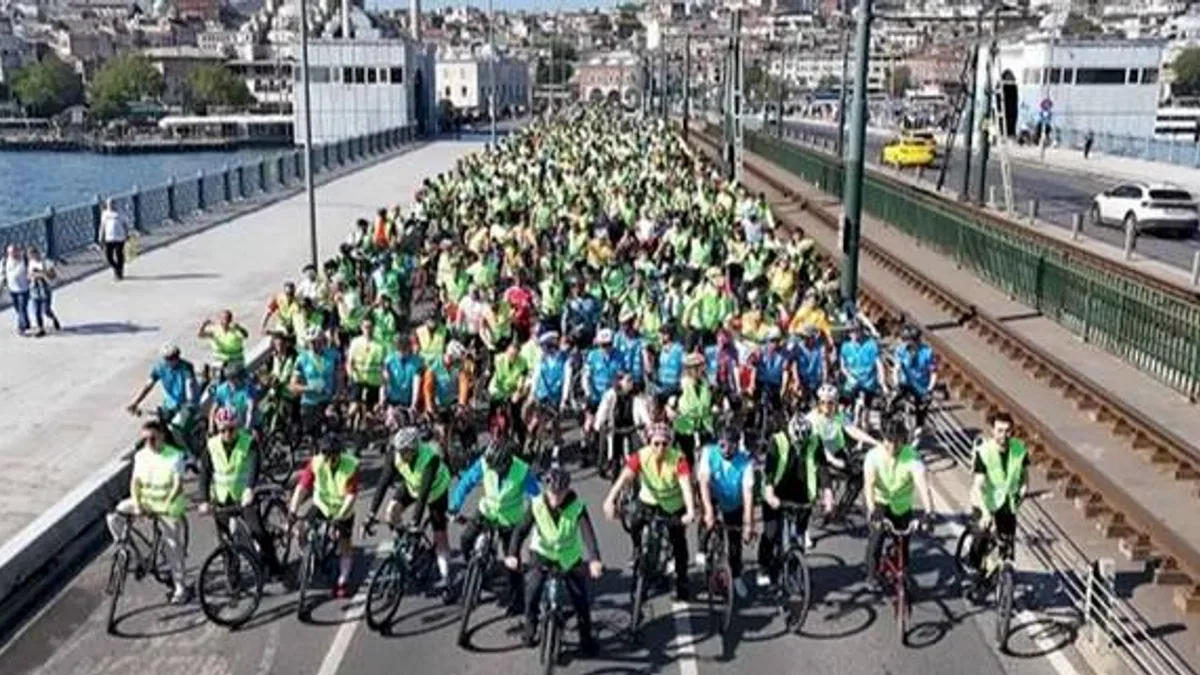 Türkiye'de pedallar sağlıklı yaşama çevrildi