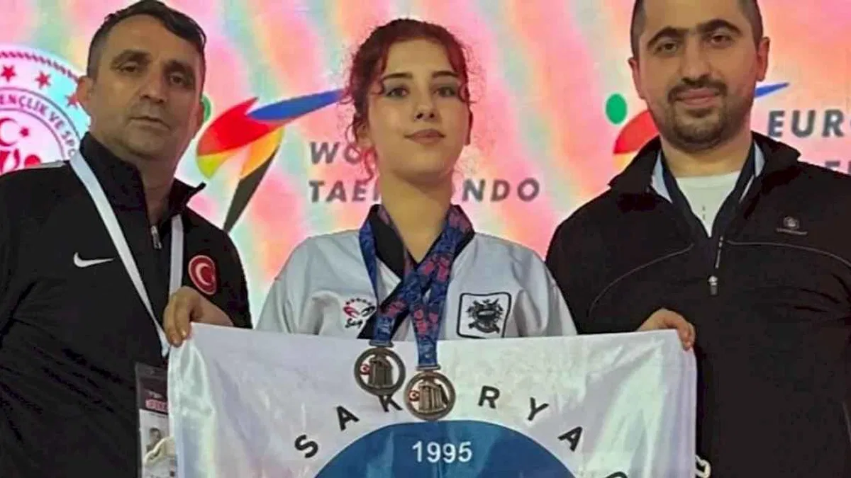 Sakaryalı sporcu uluslararası şampiyonada parladı