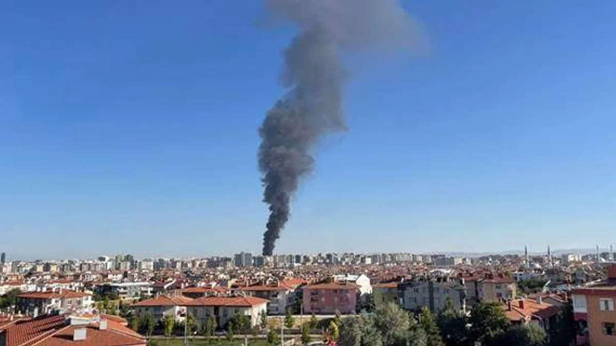 Konya'da şeker fabrikasında çıkan yangın söndürüldü